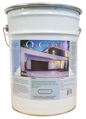 Q-Coat Hard Wearing Gloss Sealer 20Lt Drum