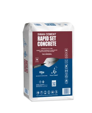 SW Rapid Set Concrete 20kg (60/pallet)