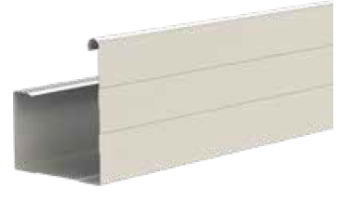 Squareline Zincalume Stop End