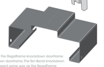 Ten Bend Knockdown Single - 3 Hinge