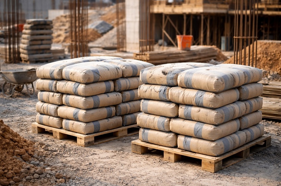 bags on cement in yard in Perth for Statewide Building Supplies