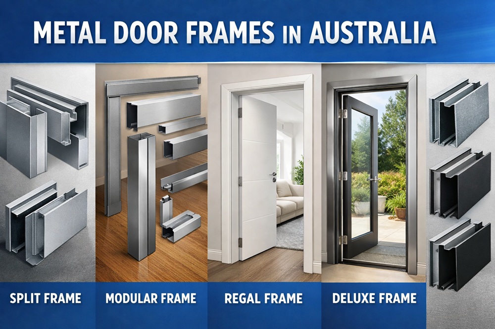 metal door frame types in Australia