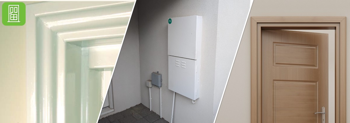 doors and meter box