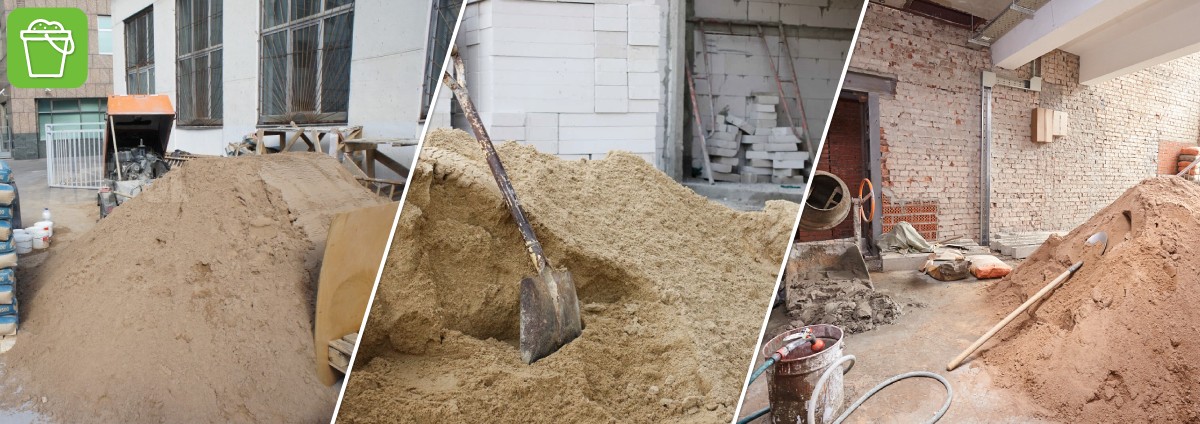sand for building and construction
